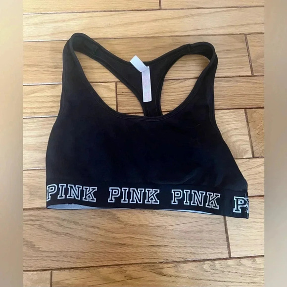 Pink - Crop - Sports Bra - Picture 5 of 7